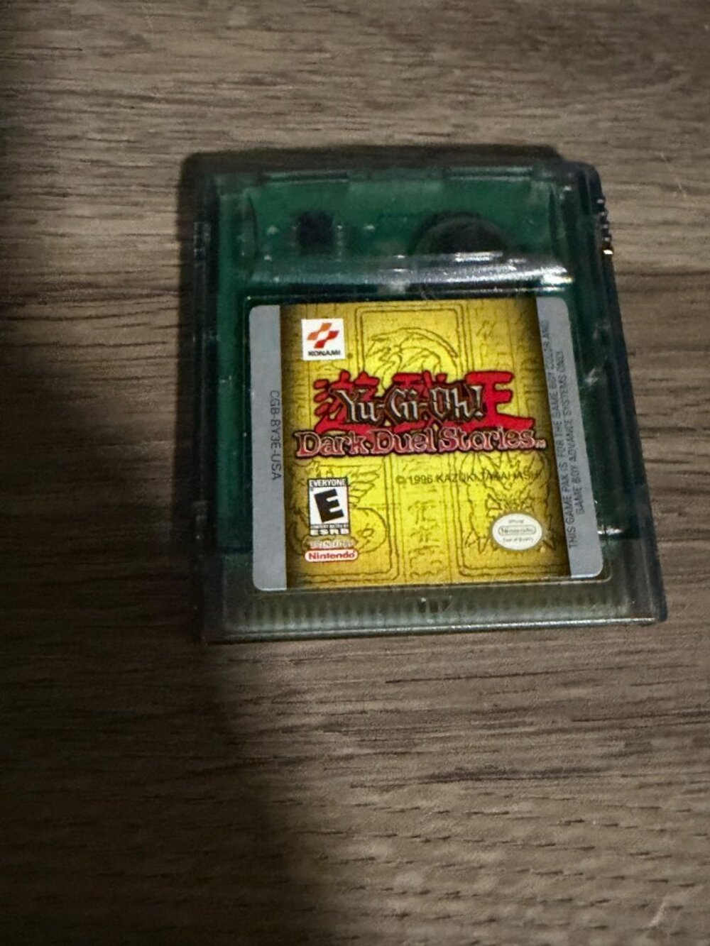 Gameboy Yu-Gi-Oh Dark Duel Stories
